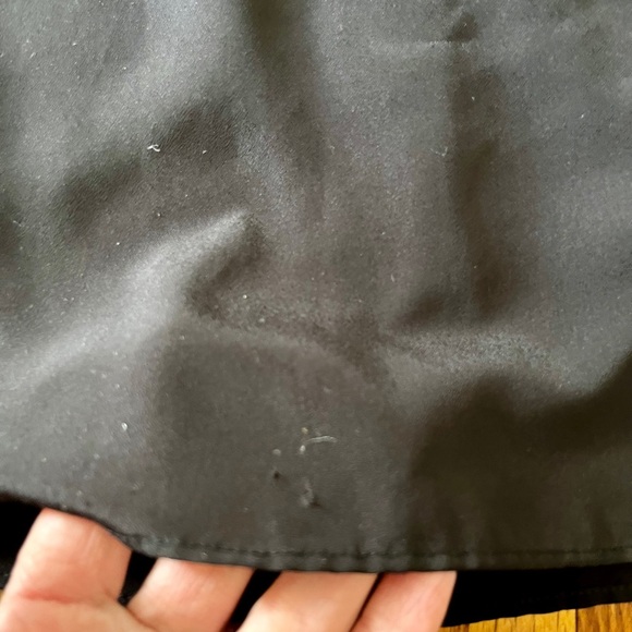 BCBGeneration Black Dress - XS - tank, above the knee, with ruffles - Picture 8 of 10